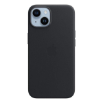 Back panel cover Apple - MPP43FE/A Apple Leather Magsafe Cover for iPhone 14 Midnight
