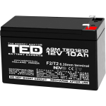 UPS 12V 10Ah aku : : VRLA :: 12 volti, 10 ampertundi (Ah) :: T2/F2 6.35mm