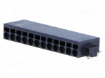 Connector: wire-board | female | PIN: 12 | 2.54mm | SMT | socket | 6A