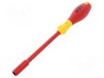 Screwdriver | insulated | hex socket | HEX 6mm | Blade length: 125mm