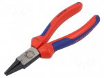 Pliers | round | 160mm | Conform to: DIN/ISO 5745