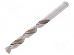Drill bit | for metal | &Oslash;: 9mm | L: 125mm | HSS | Working part len: 81mm