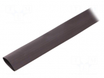Heat shrink sleeve | thin walled,flexible | 2: 1 | 19mm | black