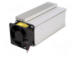 Heatsink: extruded | L: 150mm | W: 75.5mm | H: 65.8mm | aluminium | plain