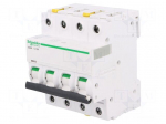 Circuit breaker | 400VAC | Inom: 10A | Poles: 4 | DIN | Charact: C | 6kA