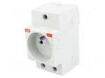 E-type socket | 250VAC | 16A | DIN