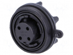 Connector: circular | socket | female | PIN: 4 | Buccaneer Standard