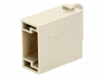 Connector: HDC | module | male | Han Modular RJ45 | UL94V-0 | Modules: 1