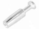 Contact | female | 1.5mm2 | Han Com | silver plated | crimped | 40A | 3m&Omega;