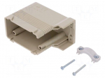 Enclosure: for HDC connectors | COB | size 57.27 | Pitch: 57x27mm