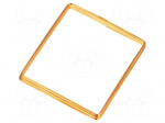 RFID antenna | 125kHz | Body dim: 44x48x4mm | Usable dim: 41x45x4mm