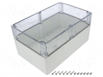 Enclosure: multipurpose | X: 160mm | Y: 250mm | Z: 125mm | EURONORD | grey