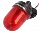 Signaller: lighting | flashing light,continuous light | red | IP65