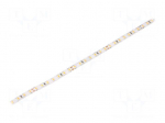 LED tape | white warm | LED/m: 112 | 8mm | IP20 | 120&deg; | 12W/m | CRImin: 95