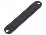 Frame for enclosure | ABS | 1455 | Colour: black | 10pcs.