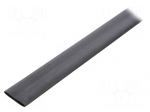 Heat shrink sleeve | glueless | 2: 1 | 25.4mm | L: 1m | black