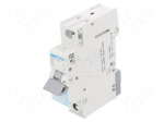 Circuit breaker | 230/400VAC | Inom: 6A | Poles: 1 | Charact: B | 6kA