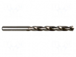 Drill bit | for metal | &Oslash;: 3.8mm | L: 75mm | 10pcs | industrial