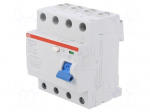 RCD breaker | Inom: 63A | Ires: 500mA | Max surge current: 5000A | IP20