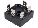 Bridge rectifier: three-phase | Urmax: 1.2kV | If: 35A | Ifsm: 400A