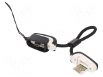 Cable | USB 2.0 | USB A plug,USB B mini plug | black