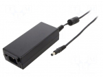 Power supply: switching | 12VDC | 5.4A | Out: 5,5/2,5 | 65W | 80&divide;264VAC