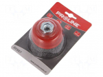 Cup brush | 80mm | Socket size: M14