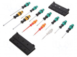 Screwdriver: universal-set | Phillips,Pozidriv&reg;,slot | 12pcs.