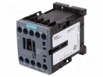 Contactor: 4-pole | NC + NO x3 | 24VDC | 10A | 3RH20 | screw terminals