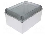Enclosure: multipurpose | X: 300mm | Y: 400mm | Z: 220mm | GEOS | grey