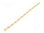 COB LED tape | white warm | LED/m: 528 | 10mm | IP20 | 10W/m | CRImin: 80
