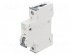 Circuit breaker | 230/400VAC | Inom: 25A | Poles: 1 | Charact: C | 6kA