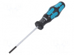 Screwdriver: standard | slot | 3x0.5mm | Blade length: 80mm