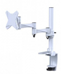 NEWSTAR FLAT SCREEN DESK MOUNT (CLAMP/GROMMET) 10-30" WHITE
