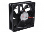Fan: DC | axial | 92x92x25mm | 74.4m3/h | 30dBA | ball | 2650rpm