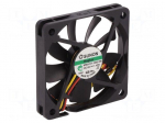 Fan: DC | axial | 12VDC | 60x60x10mm | 27.55m3/h | 28.5dBA | Vapo | 4000rpm
