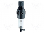 Compressed air filter/regulator | 0.3&divide;10bar | polycarbonate