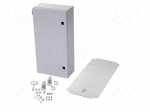Enclosure: wall mounting | X: 300mm | Y: 600mm | Z: 155mm | KX | steel