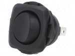 ROCKER | SPDT | Pos: 2 | ON-ON | 10A/28VDC | black | none | RB | Body: black