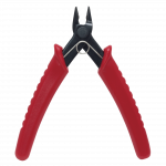 Precise cutter with a hole enabling stripping of insulation HT-1091