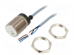 Sensor: inductive | OUT: PNP / NO | 0&divide;15mm | 10&divide;36VDC | M30 | 2m | IP67