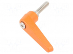 Lever | adjustable | Thread len: 25mm | Lever length: 45mm | GN101.1