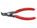 Pliers | for circlip | internal | 12&divide;25mm | Pliers len: 130mm | angular