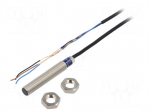 Sensor: inductive | OUT: PNP / NC | 0&divide;2.5mm | 10&divide;58VDC | M8 | 2m | IP67