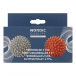 Wash & Dry Tumble balls Nordic Quality 2 pcs. Red/Grey / 2420004