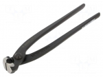 Concreters nippers | phosphate head,forged,cure | 224mm