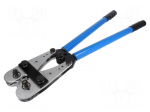 Tool: for crimping | COL,ring tube terminal,PXL | 16&divide;120mm2