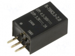 Converter: DC/DC | Uin: 4.5&divide;36VDC | Uout: 3.3VDC | Iout: 2A | SIP3 | THT