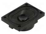 Loudspeaker | miniature | 2W | 4&Omega; | 28.4x40x13mm | 0&divide;20000Hz