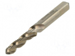 Tap | M5 | 0.8 | L: 48mm | Holder: machine | 4.9mm | ISO2/6H | C/35&deg;RSP